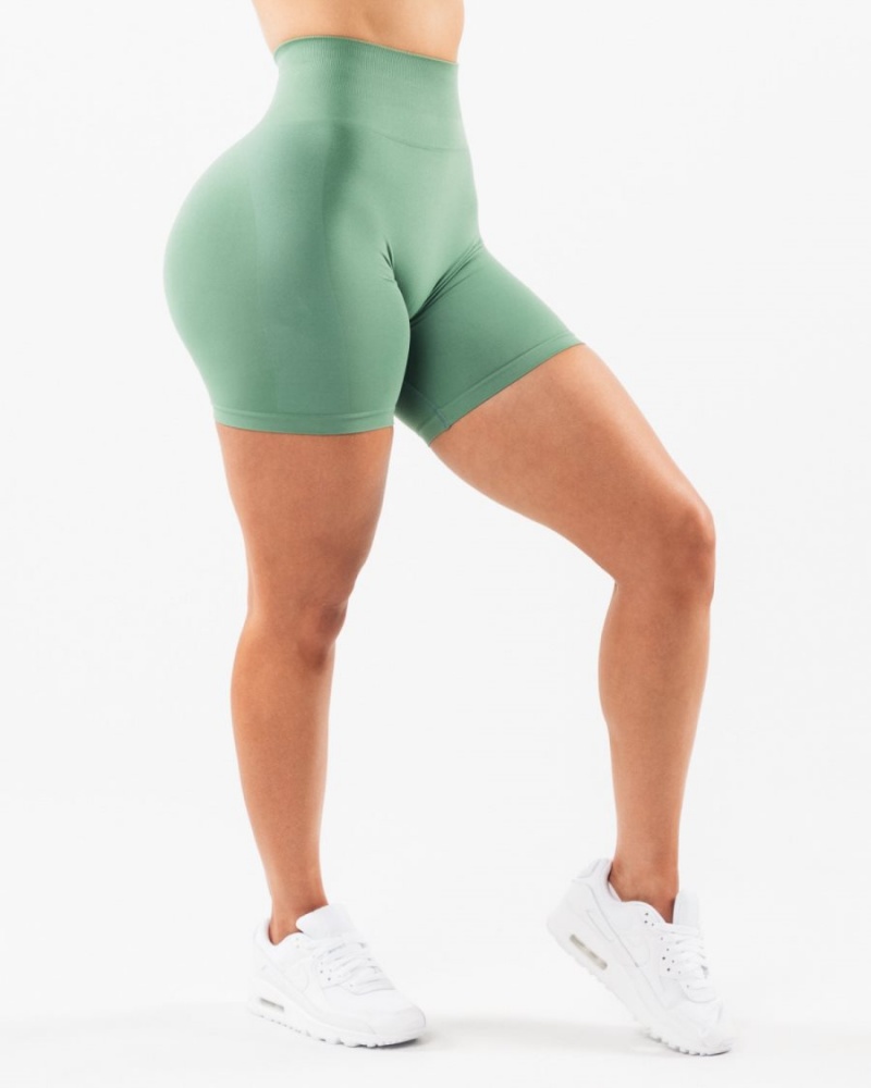 Alphalete Amplify Lyhyt 6.5” Naisten Shortsit Jade | EMGRC-6428