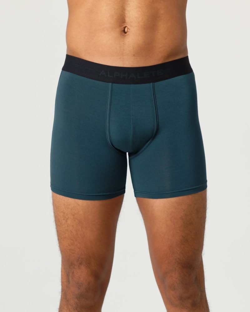 Alphalete Classic Bokserin Brief 3pk Miesten Alusvaatteet Mustat | IXGCN-5293