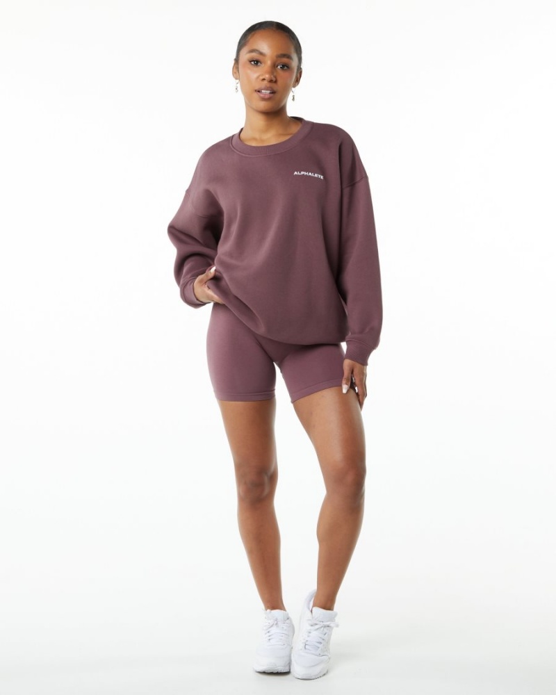 Alphalete Classic Crew Naisten Pitkähihainen Autumn | BOQDK-5236