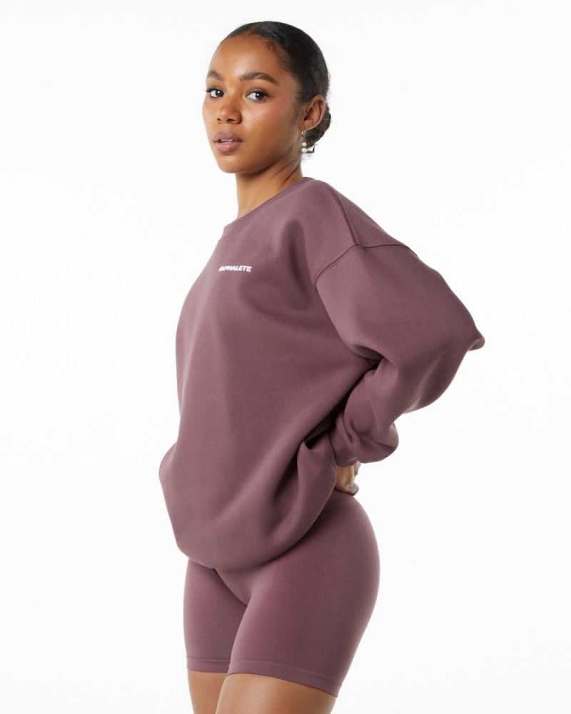 Alphalete Classic Crew Naisten Pitkähihainen Autumn | BOQDK-5236