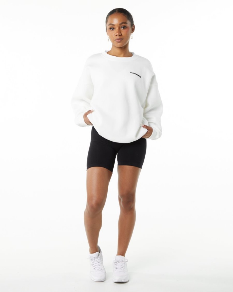 Alphalete Classic Crew Naisten Takit Valkoinen | GTUKX-4210