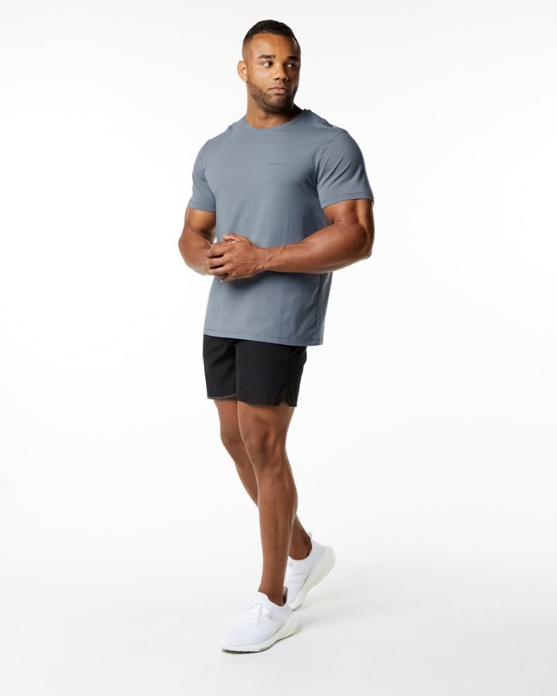 Alphalete Classic Tee Miesten Paidat Carbon | KVXDN-7194