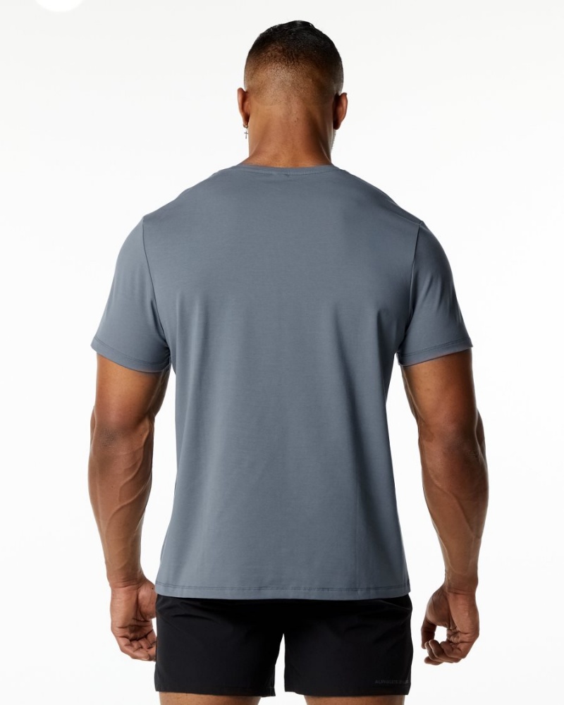 Alphalete Classic Tee Miesten Paidat Carbon | KVXDN-7194