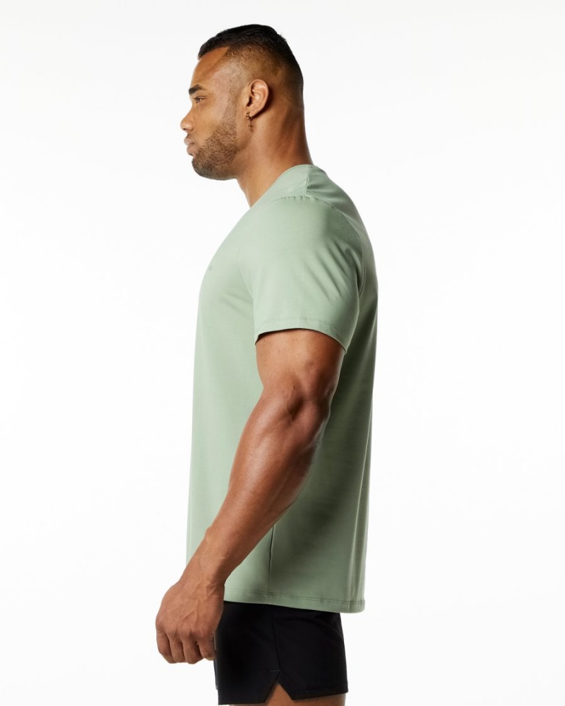 Alphalete Classic Tee Miesten Paidat Sage | TPGNM-7614