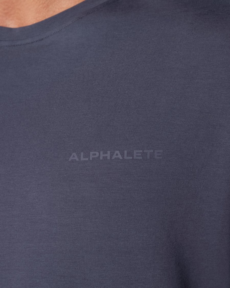 Alphalete Classic Tee Miesten Paidat Violetit | QGHYN-9347