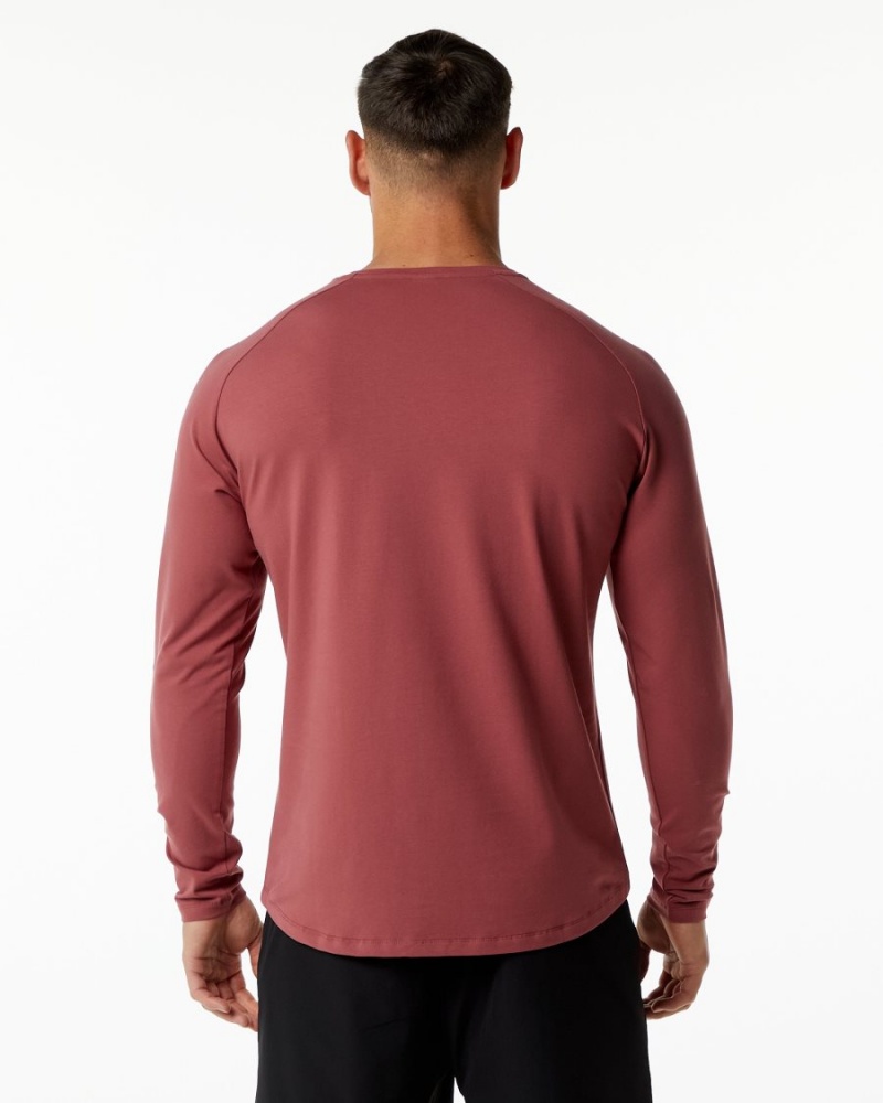 Alphalete Dynasty LS Tee Miesten Paidat Gingerbread | NOPWB-1674