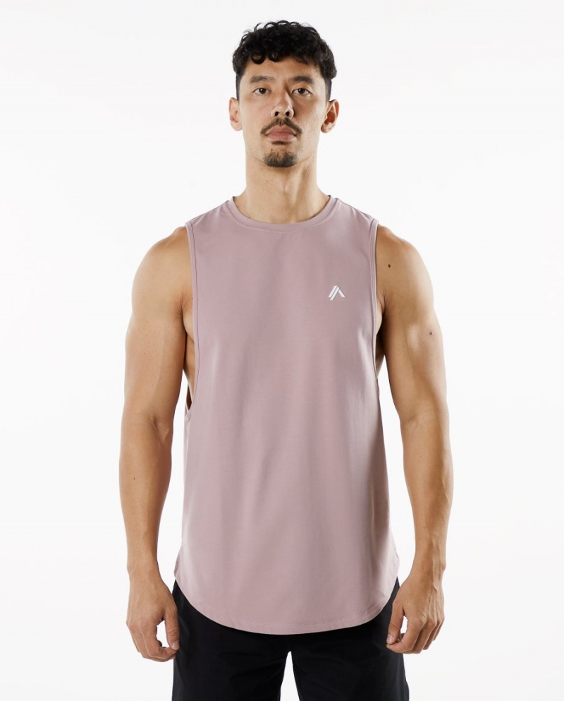 Alphalete Dynasty Tank Miesten Hihaton Paita Mauve | BAJEC-8917