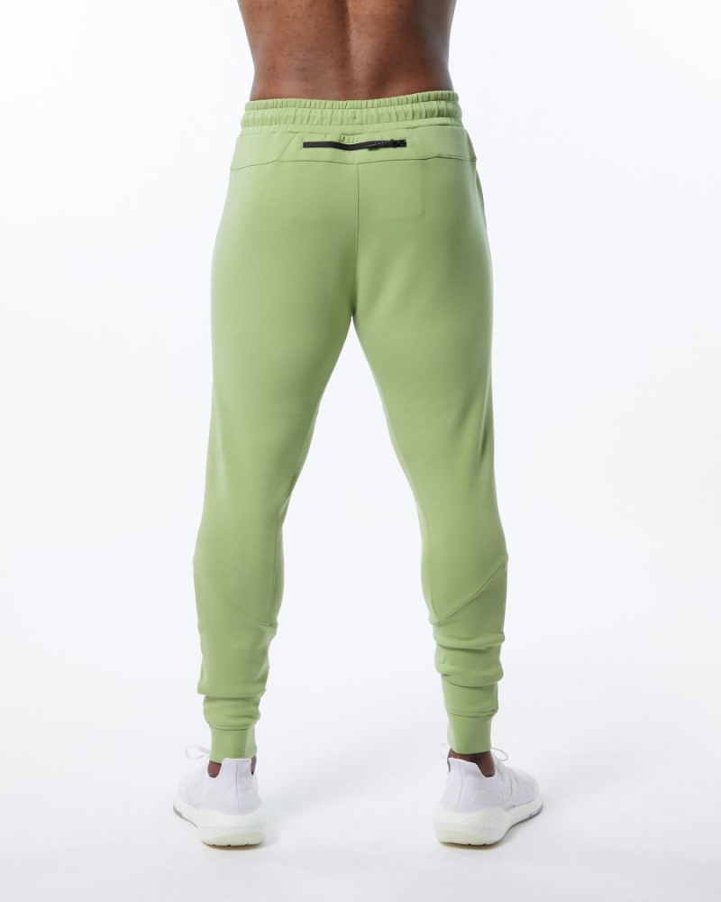 Alphalete ELMTS Cuffed Jogger Miesten Juoksuvaatteet Vaaleanvihreä | MNHWV-3468