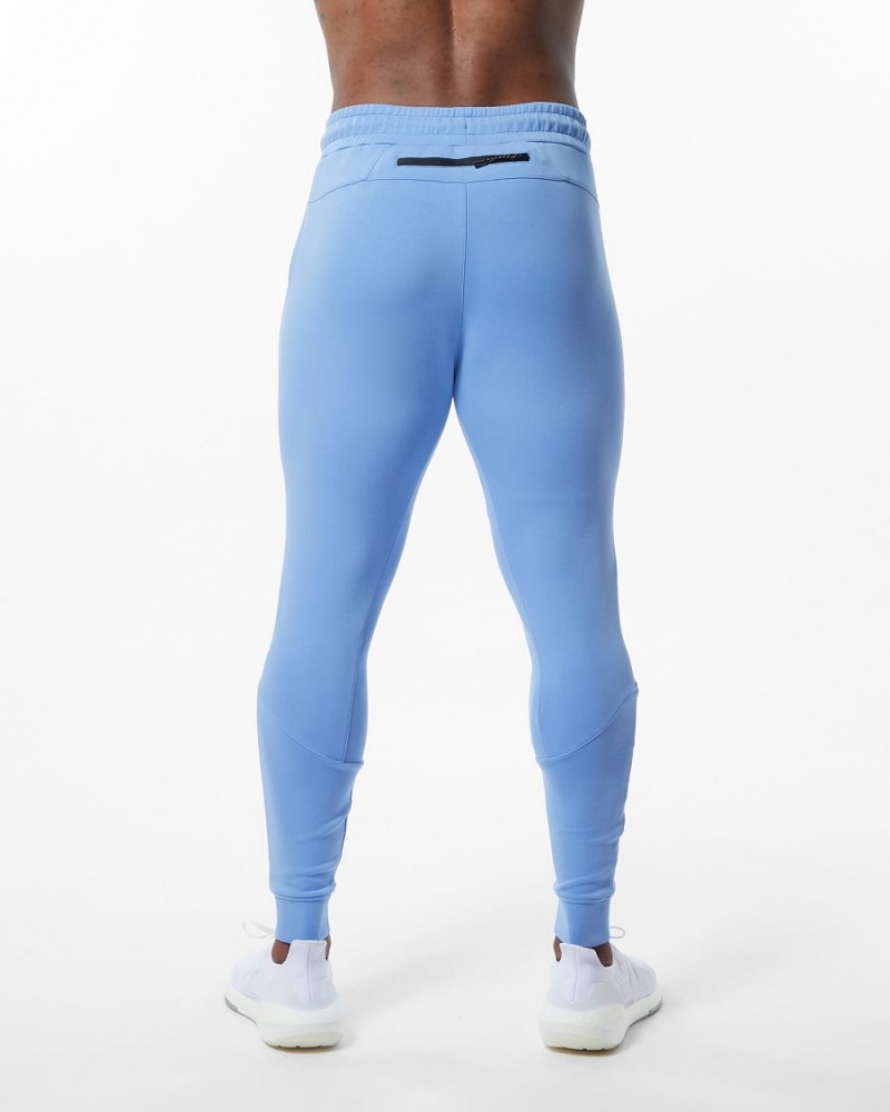 Alphalete ELMTS Cuffed Jogger Miesten Juoksuvaatteet Vaaleansininen | VAGUW-4736