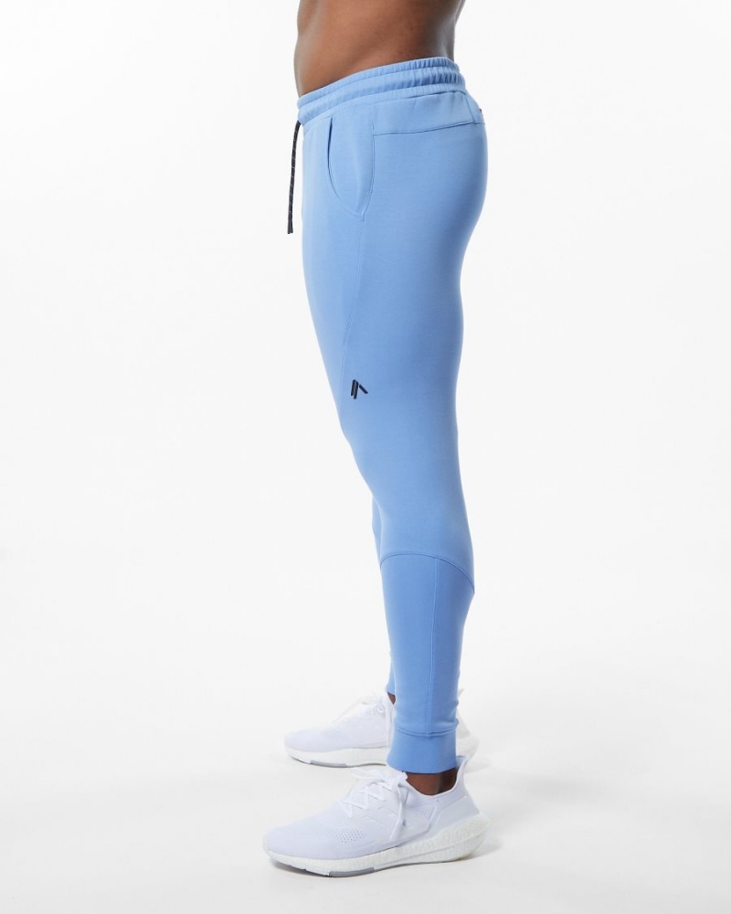 Alphalete ELMTS Cuffed Jogger Miesten Juoksuvaatteet Vaaleansininen | VAGUW-4736