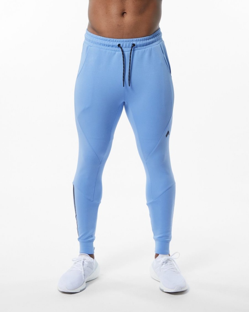 Alphalete ELMTS Cuffed Jogger Miesten Juoksuvaatteet Vaaleansininen | VAGUW-4736