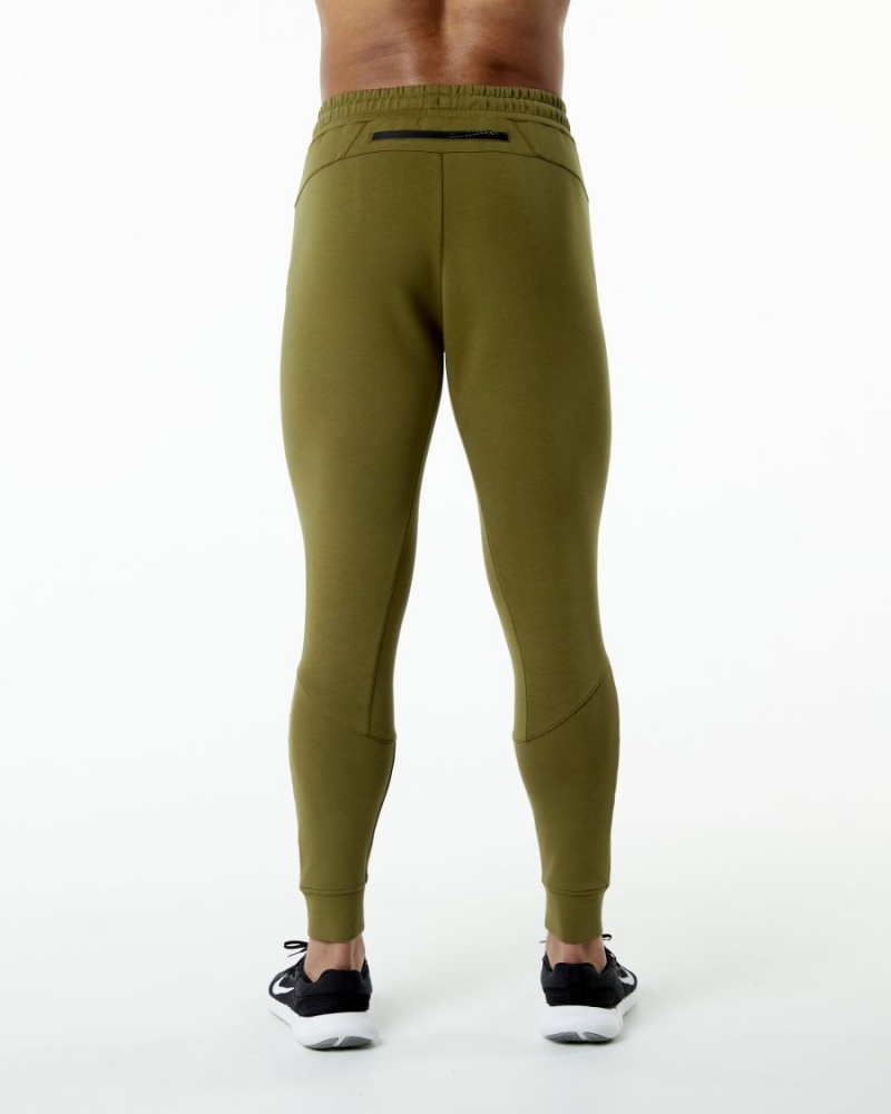 Alphalete ELMTS Cuffed Jogger Miesten Juoksuvaatteet Moss | MLVJE-3765