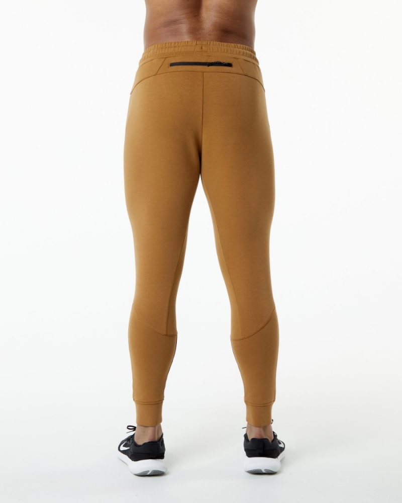 Alphalete ELMTS Cuffed Jogger Miesten Juoksuvaatteet Almond | WYKGR-3169