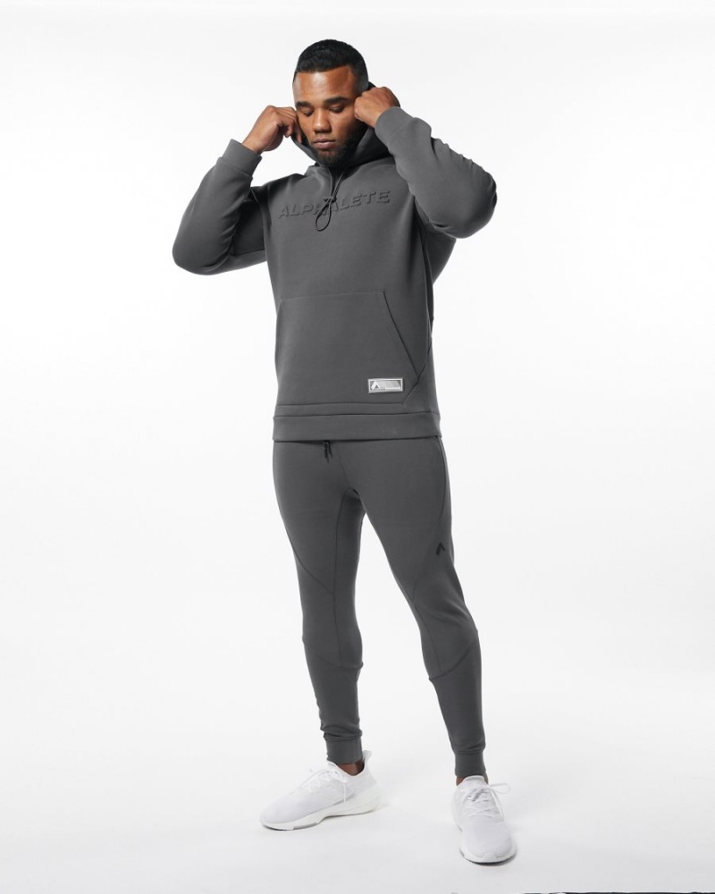 Alphalete ELMTS Cuffed Jogger Miesten Juoksuvaatteet Charcoal | YULAF-4591