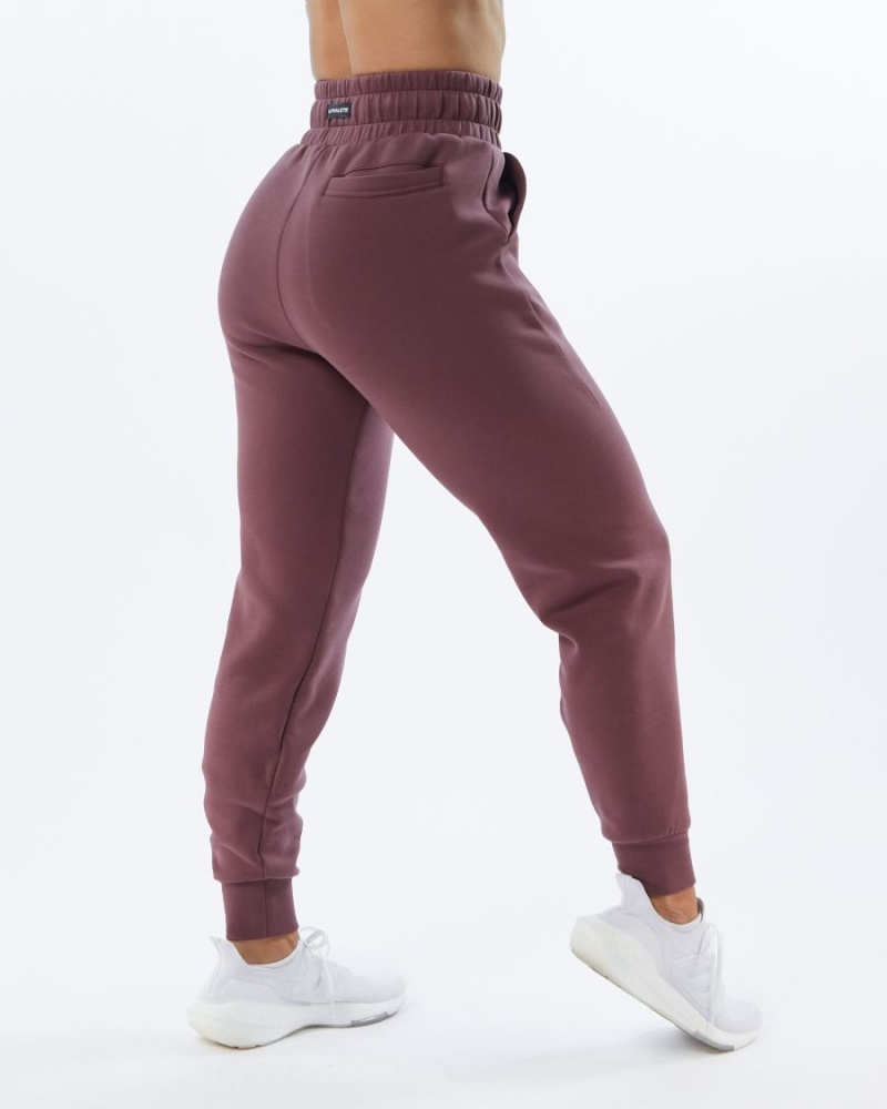 Alphalete ELMTS Cuffed Jogger Naisten Juoksuvaatteet Mauve | GVNJD-6134