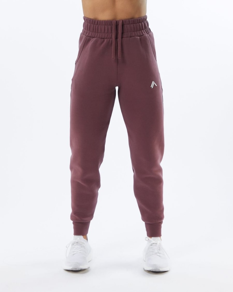 Alphalete ELMTS Cuffed Jogger Naisten Juoksuvaatteet Mauve | GVNJD-6134