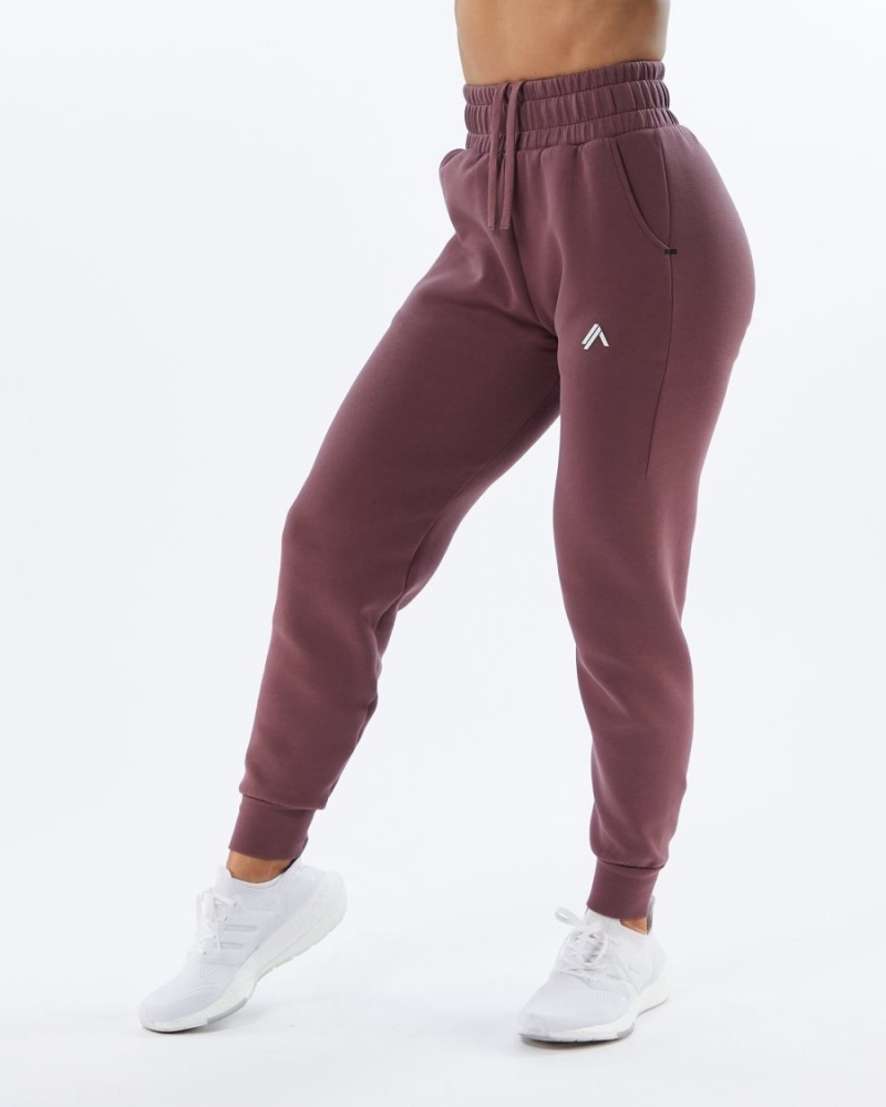 Alphalete ELMTS Cuffed Jogger Naisten Juoksuvaatteet Mauve | GVNJD-6134