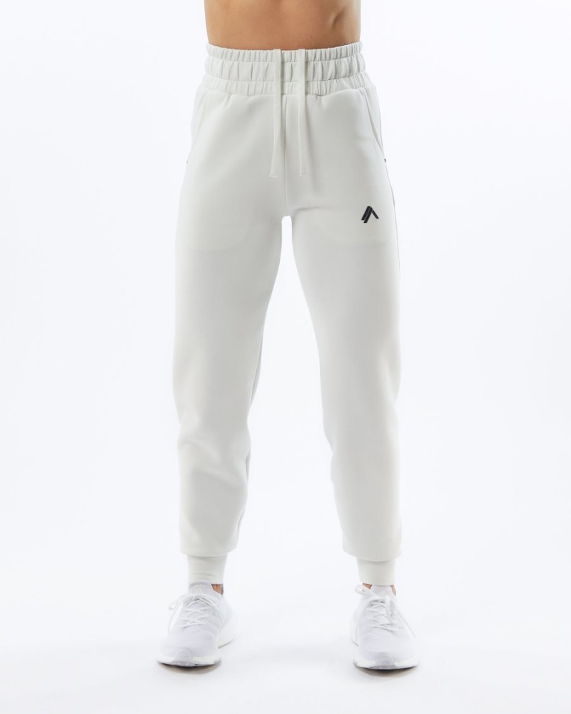 Alphalete ELMTS Cuffed Jogger Naisten Juoksuvaatteet Kerma | YHOTS-9358