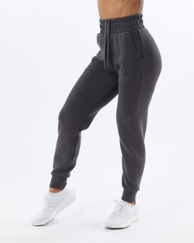 Alphalete ELMTS Cuffed Jogger Naisten Juoksuvaatteet Charcoal | HQXOT-6015