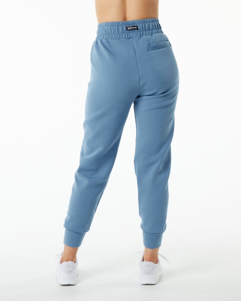 Alphalete ELMTS Cuffed Jogger Naisten Juoksuvaatteet Sininen | DKQVJ-4978