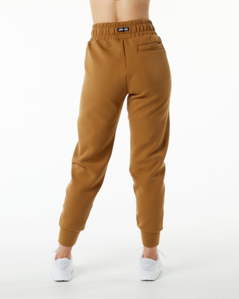 Alphalete ELMTS Cuffed Jogger Naisten Juoksuvaatteet Almond | XUNHR-6208