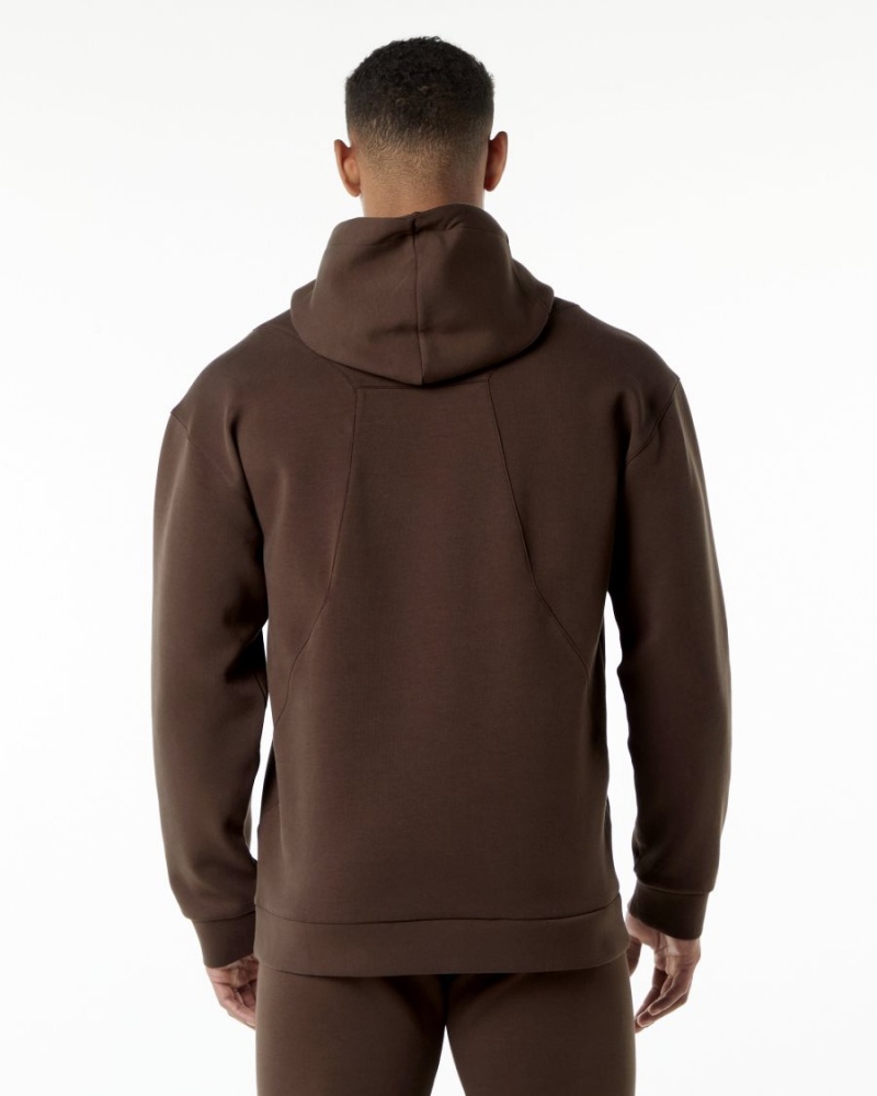 Alphalete ELMTS Hoodie Miesten Huppari Ruskea | IZFGT-1908