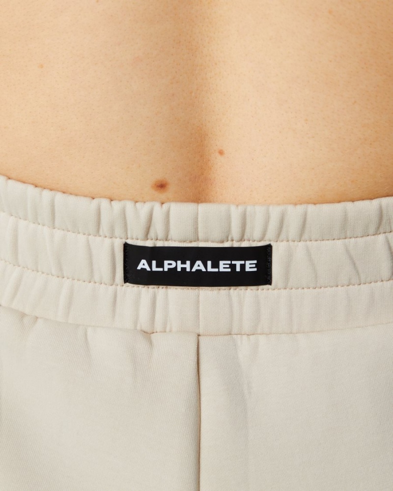 Alphalete ELMTS Urheilulliset Lyhyt 3.5" Naisten Shortsit Vanilla | TOBMH-7452