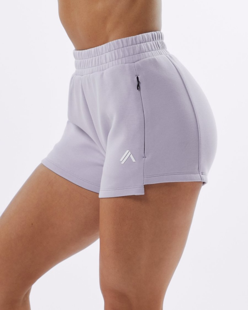 Alphalete ELMTS Urheilulliset Lyhyt 3.5" Naisten Shortsit Lilac | GNBOE-0296