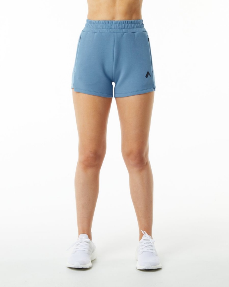 Alphalete ELMTS Urheilulliset Lyhyt 3.5" Naisten Shortsit Sininen | ISQFU-6953