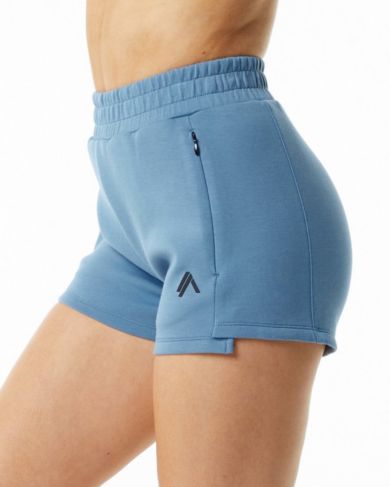 Alphalete ELMTS Urheilulliset Lyhyt 3.5" Naisten Shortsit Sininen | ISQFU-6953