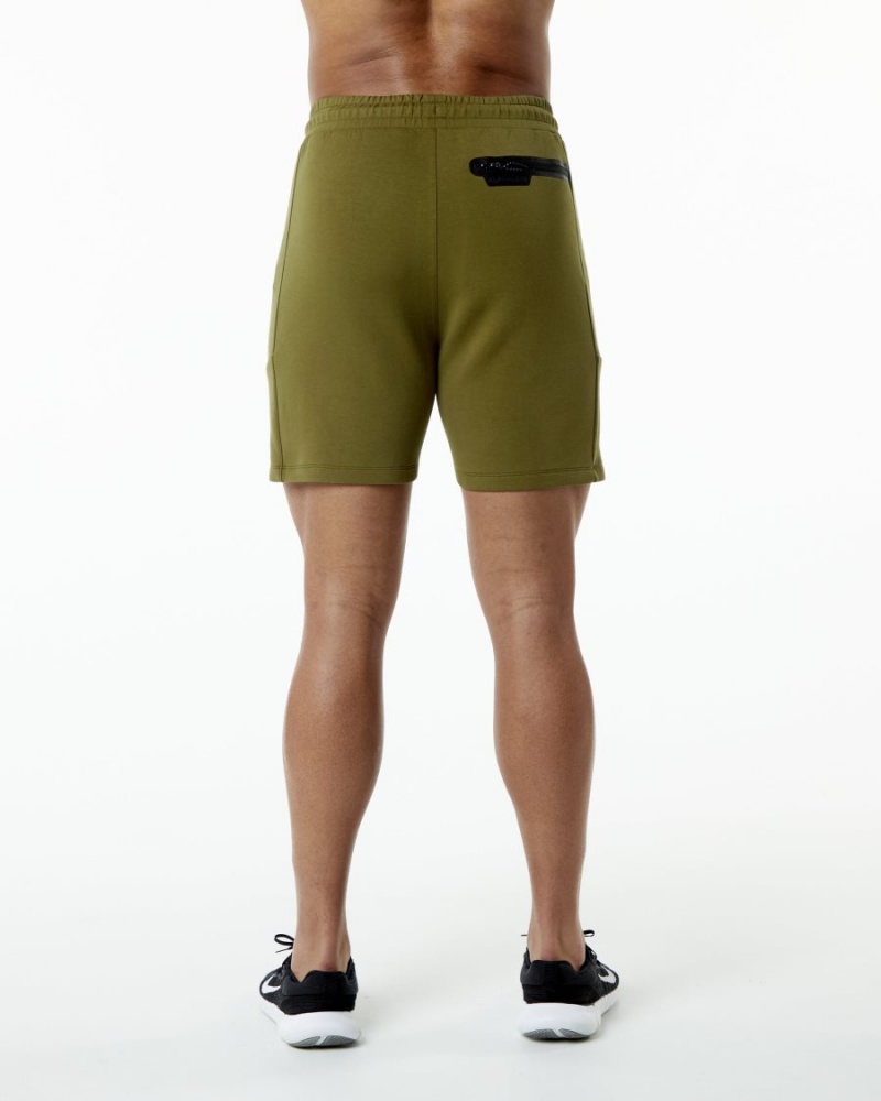 Alphalete ELMTS Urheilulliset Lyhyt 6" Miesten Shortsit Moss | LXGCD-4072