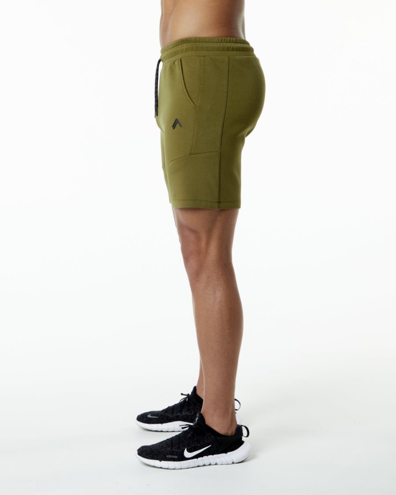 Alphalete ELMTS Urheilulliset Lyhyt 6" Miesten Shortsit Moss | LXGCD-4072