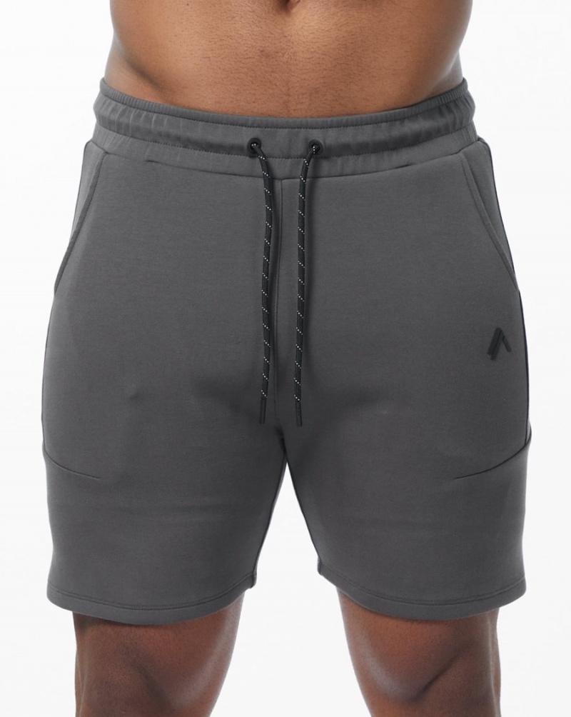 Alphalete ELMTS Urheilulliset Lyhyt 6" Miesten Shortsit Charcoal | QFVEW-3642