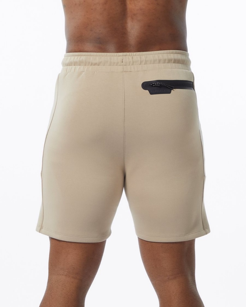 Alphalete ELMTS Urheilulliset Lyhyt 6" Miesten Shortsit Tan | VEQWH-5987