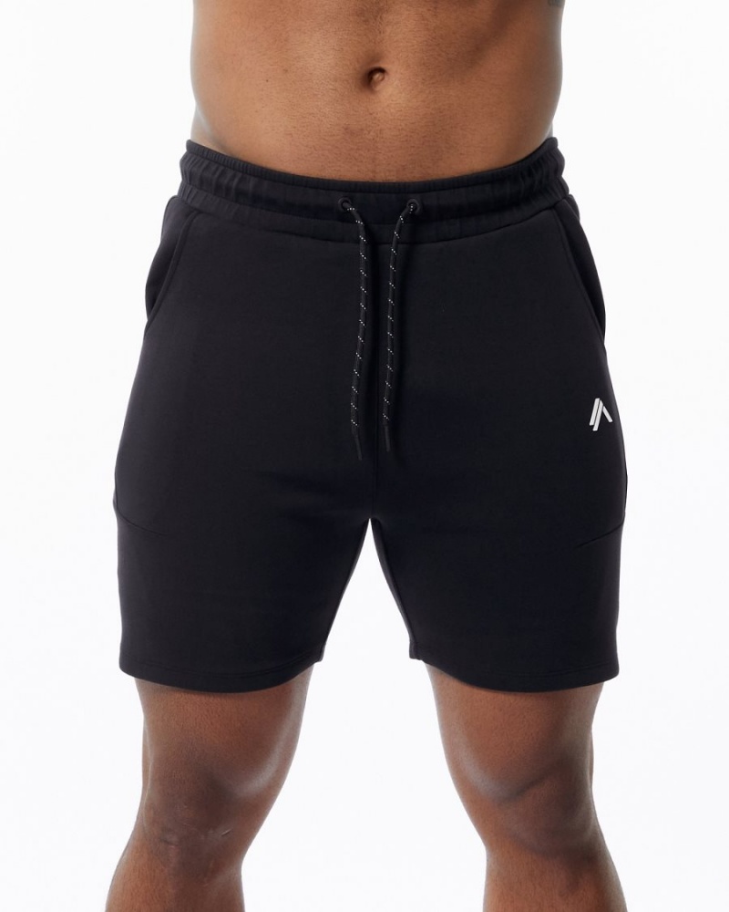 Alphalete ELMTS Urheilulliset Lyhyt 6" Miesten Shortsit Mustat | IWLRJ-9045