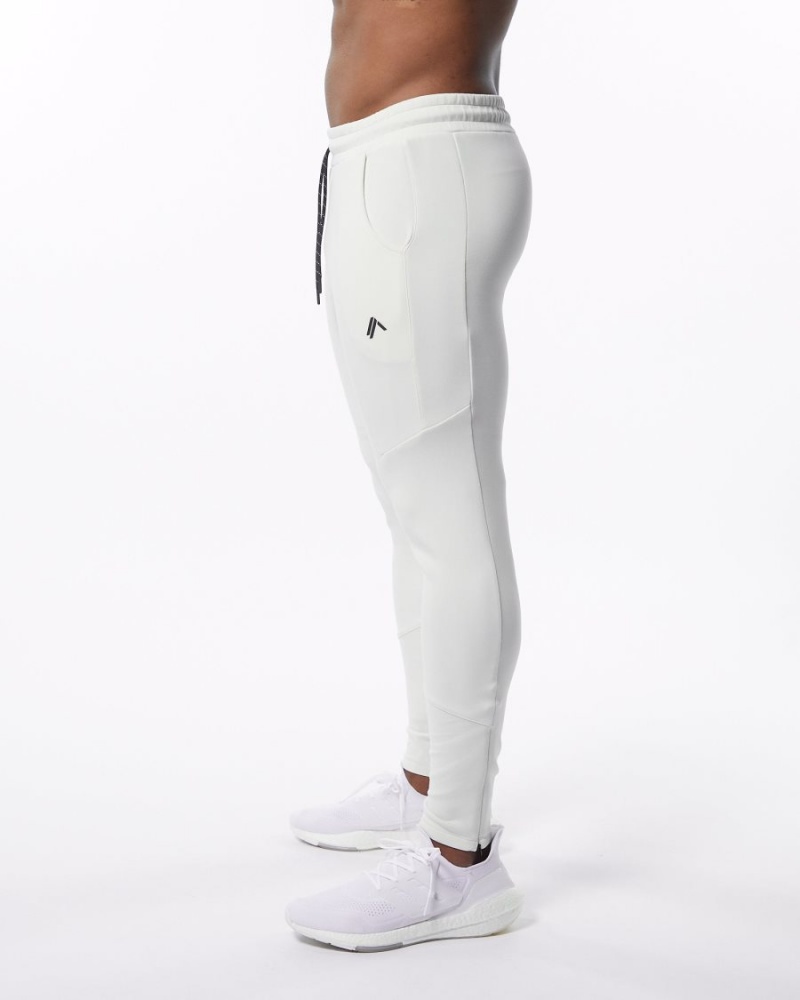 Alphalete ELMTS Zip Jogger Miesten Juoksuvaatteet Kerma | URGKP-0297