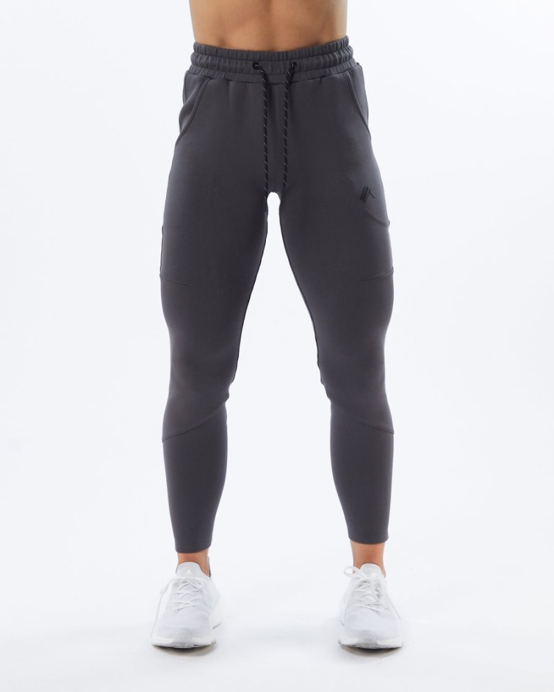 Alphalete ELMTS Zip Jogger Naisten Juoksuvaatteet Charcoal | JXCVZ-3078