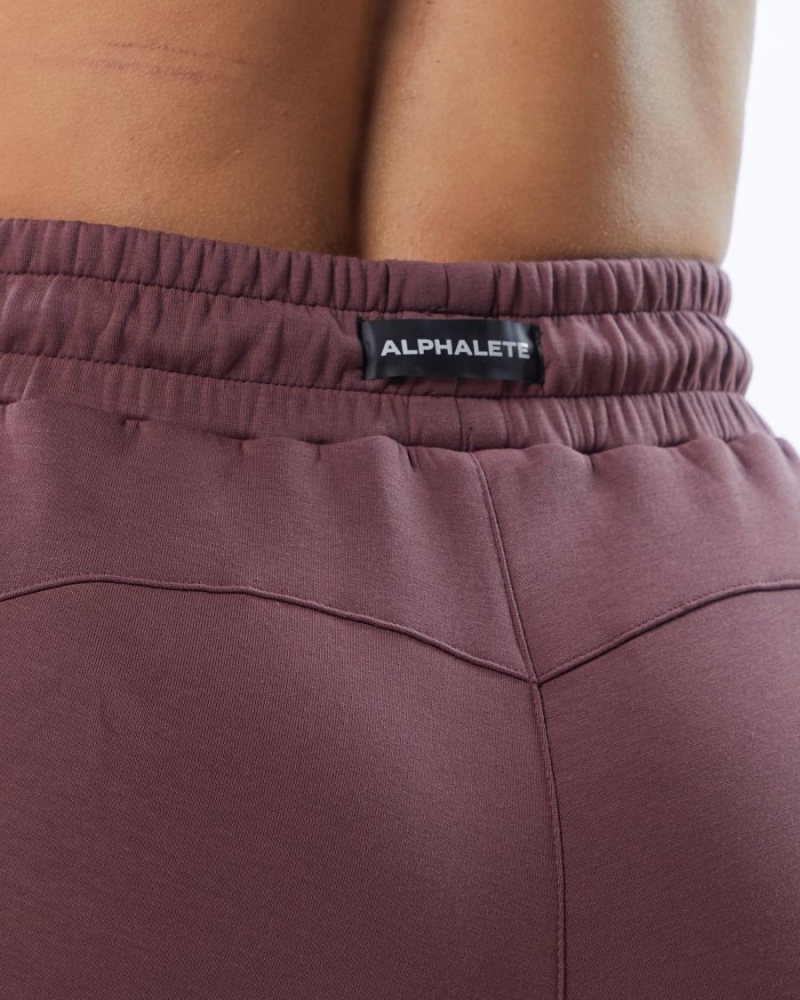 Alphalete ELMTS Zip Jogger Naisten Juoksuvaatteet Mauve | KHURW-6910