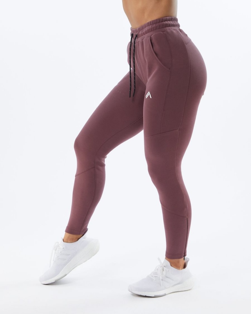 Alphalete ELMTS Zip Jogger Naisten Juoksuvaatteet Mauve | KHURW-6910