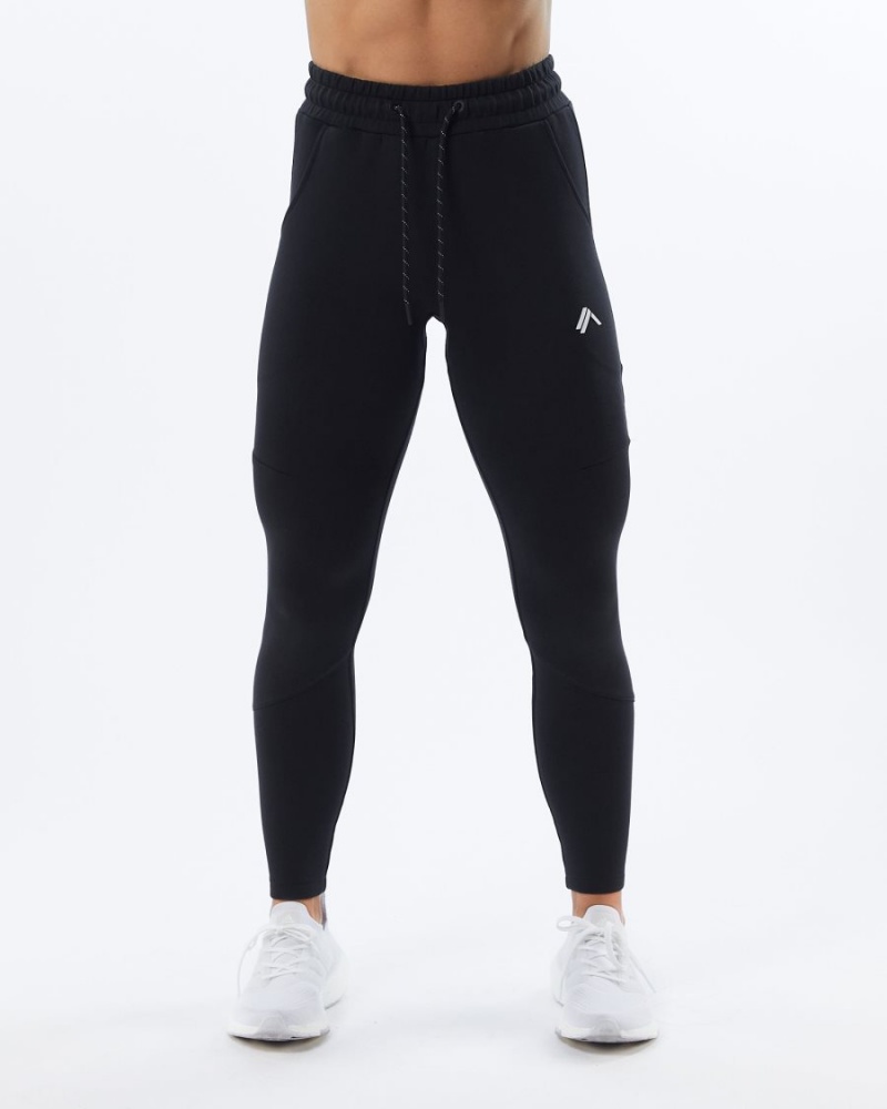 Alphalete ELMTS Zip Jogger Naisten Juoksuvaatteet Mustat | XIKEM-7412