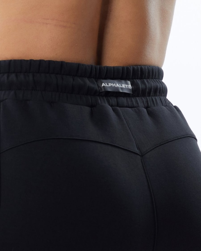 Alphalete ELMTS Zip Jogger Naisten Juoksuvaatteet Mustat | XIKEM-7412