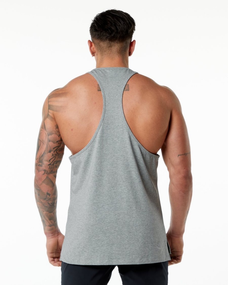 Alphalete Emblem Stringer Miesten Stringers Harmaat | RVCAD-5982