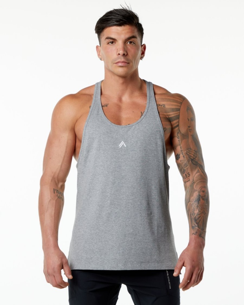 Alphalete Emblem Stringer Miesten Stringers Harmaat | RVCAD-5982