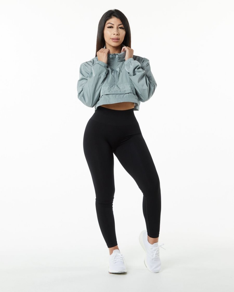 Alphalete Endure Crop Jacket Naisten Takit Sininen | HWMNY-3078