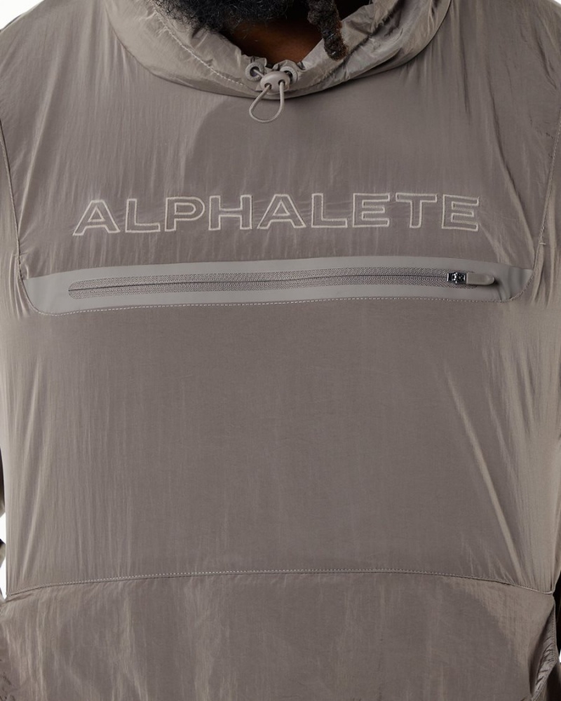 Alphalete Endure Pullover Miesten Takit Ruskea | FQNSY-7596