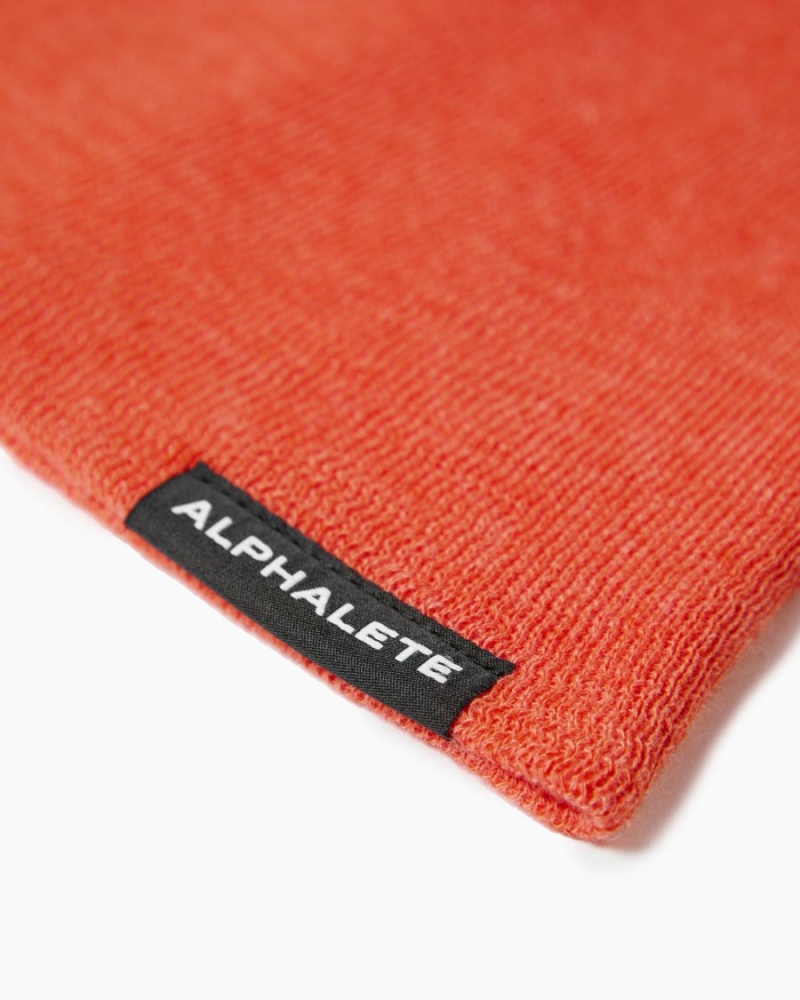 Alphalete Essential Beanie Miesten Asusteet Oranssi | GFVYA-9718