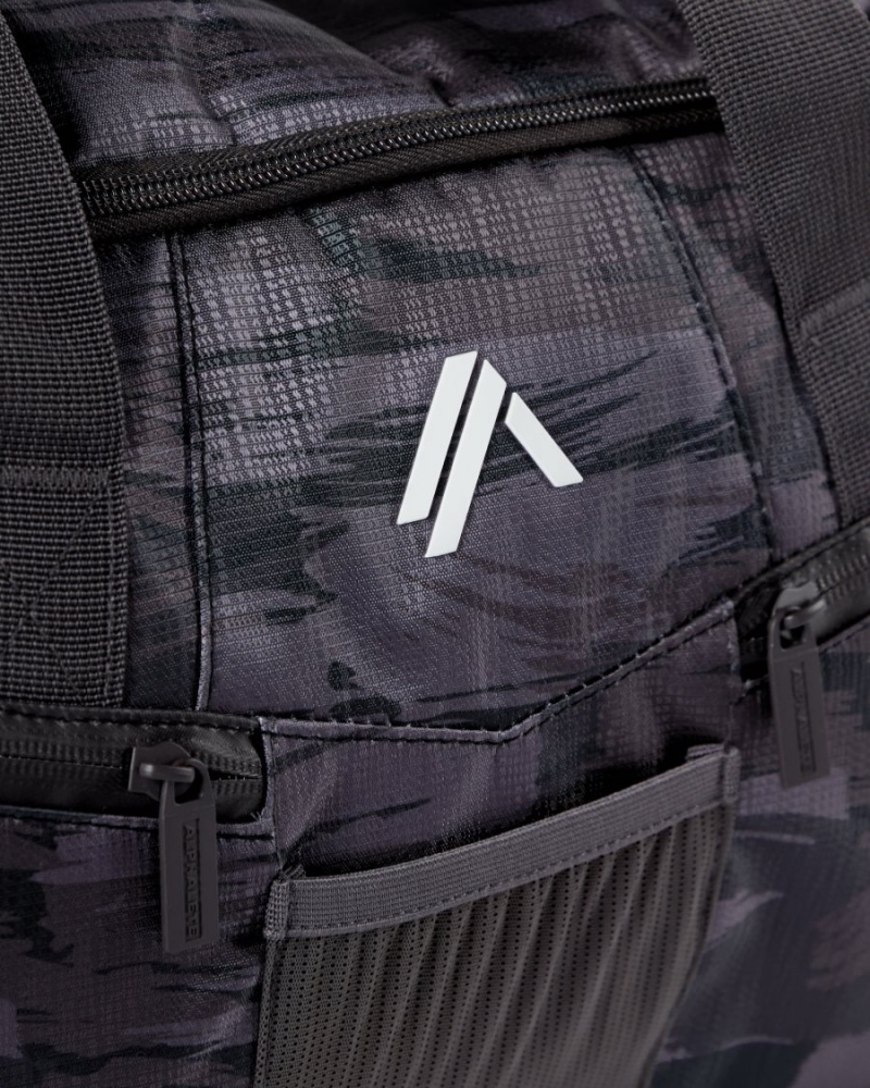 Alphalete Essential Duffel Bag Miesten Asusteet Viininpunainen Camo | LSWNZ-7145