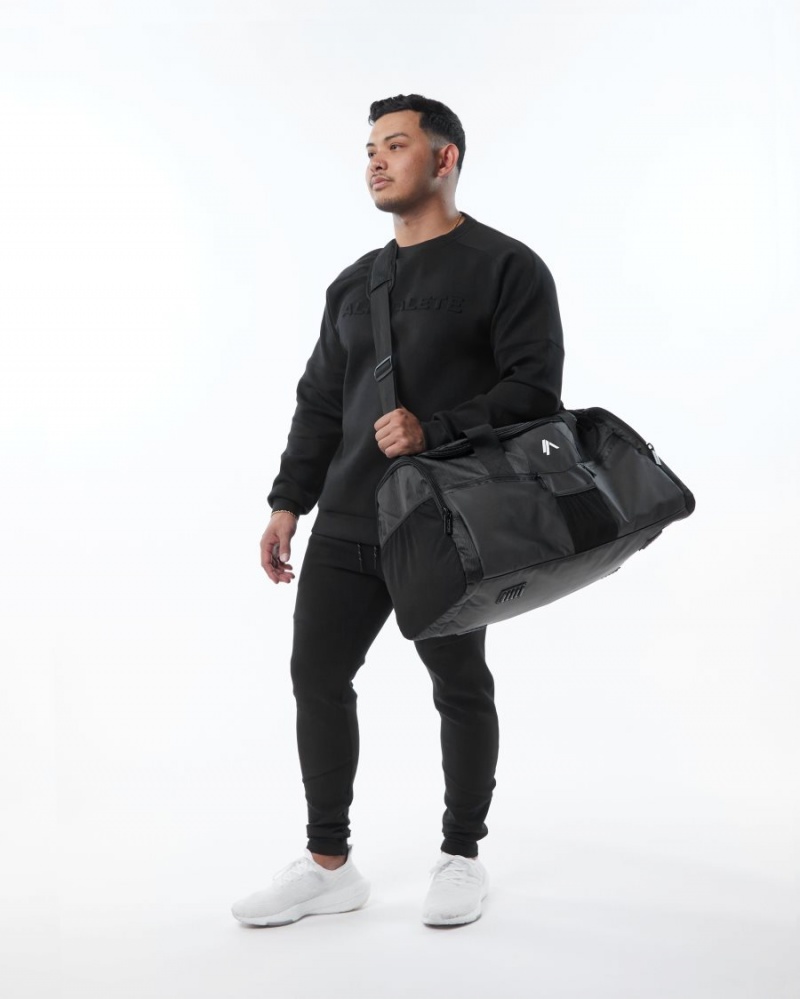 Alphalete Essential Duffel Bag Miesten Asusteet Mustat | ILFEX-8956