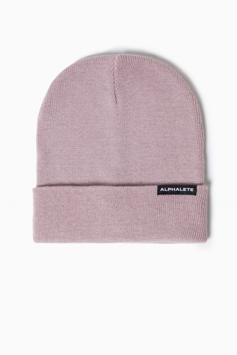 Alphalete Essential Foldover Beanie Miesten Asusteet Violetit | JWQHK-0615