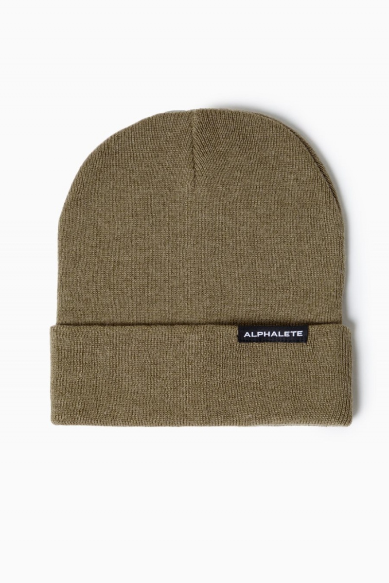 Alphalete Essential Foldover Beanie Miesten Asusteet Tumman | OCBHL-9470